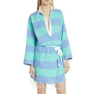 Paradised Rugby Stripe Belted Dress